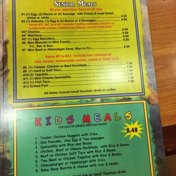 El Merendero - Senior and kids menu - Mexican Near Me - Pomona, California El Merendero - Senior and kids menu - Mexican Near Me - Pomona, California