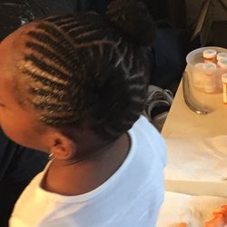 Destiny Kids Hair Salon & Spa - I found this style on Pinterest and it came out exactly as I hoped it would.