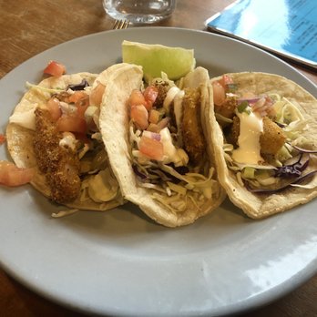 Beak Restaurant - Three rockfish tacos - Seafood Near Me - Sitka, Alaska