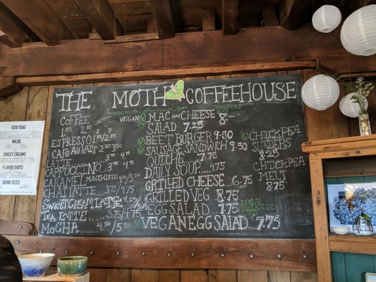 Menu photo 3 The Moth Coffeehouse Allentown, NJ Menu photo 3 The Moth Coffeehouse Allentown, NJ