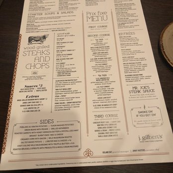 J Gilbert's - Dinner Menu - Bars Near Me - Omaha, Nebraska J Gilbert's - Dinner Menu - Bars Near Me - Omaha, Nebraska