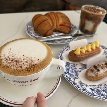 Vavin Dessert Bar - Oat cappuccino, tiramisu latte, eclairs, and bow tie croissant :) - Bakeries Near Me - Honolulu, Hawaii Vavin Dessert Bar - Oat cappuccino, tiramisu latte, eclairs, and bow tie croissant :) - Bakeries Near Me - Honolulu, Hawaii
