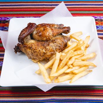 Naylamp - a plate of chicken and french fries - Peruvian Near Me - Newark, New Jersey Naylamp - a plate of chicken and french fries - Peruvian Near Me - Newark, New Jersey