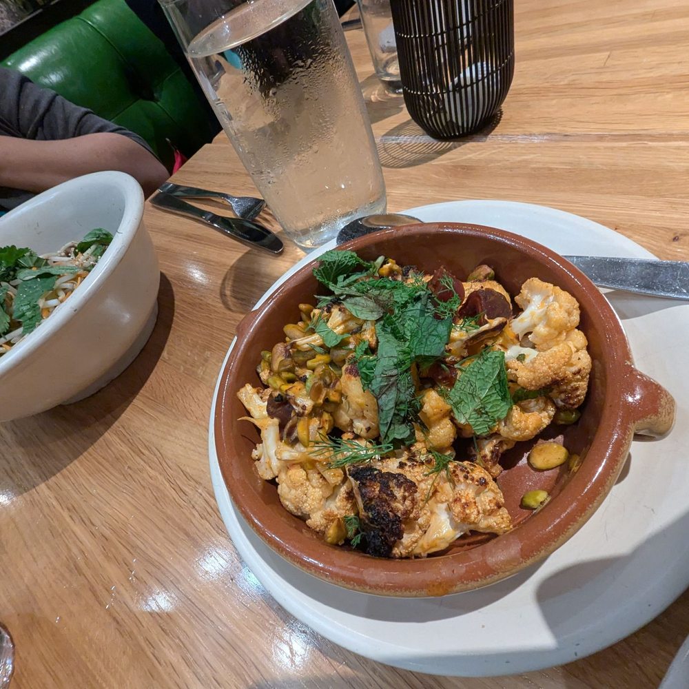 True Food Kitchen - Cauliflower with dates - Salad Near Me - Fairfax, Virginia True Food Kitchen - Cauliflower with dates - Salad Near Me - Fairfax, Virginia