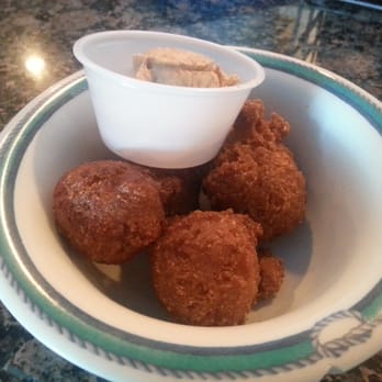 High Tide Harry's - Hush puppies with homemade cinnamon butter - Seafood Near Me - Orlando, Florida