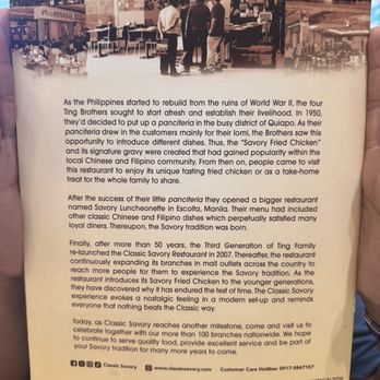 SM Center Las Piñas - History Of Classic Savory Restaurant - Shopping Centers Near Me - Las Piñas, NCR