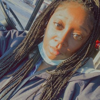 Grace African Braider - Knotless braids, These were the best knotless I've had so far. 4 hrs it took I had waist length small. Mines l - Hair Stylists Near Me - Dallas, Texas
