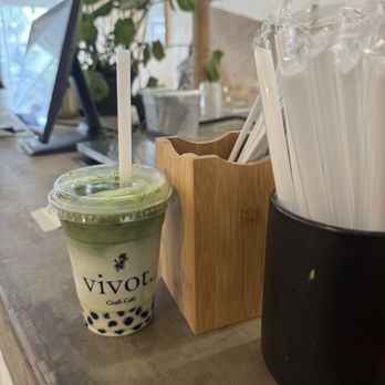 Vivot Craft Cafe - Matcha Latte - Bubble Tea Near Me - Fullerton, California Vivot Craft Cafe - Matcha Latte - Bubble Tea Near Me - Fullerton, California