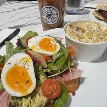 District Deli & Coffee - Avocado toast and potato salad - Coffee & Tea Near Me - Las Vegas, Nevada
