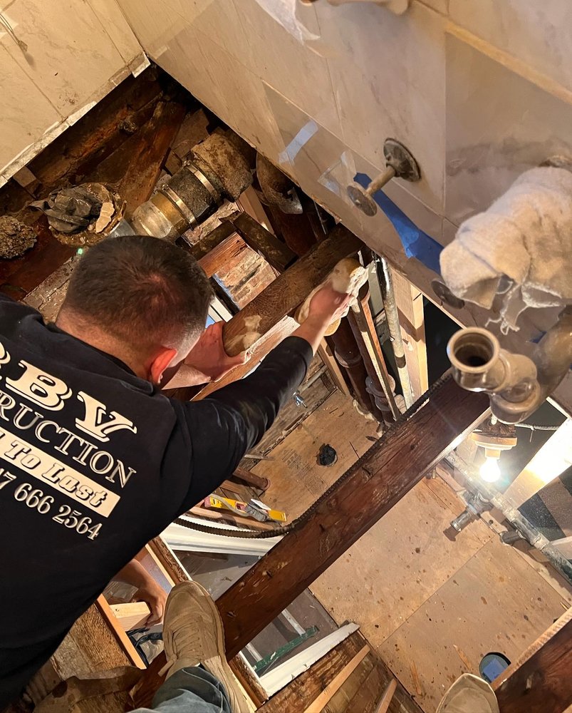 Slide of RBV Construction Corp & Plumbing