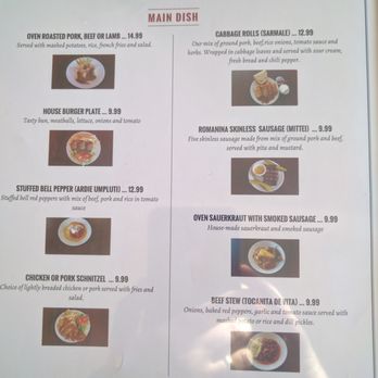 Sunset Bistro - Menu pic - Modern European Near Me - Renton, Washington