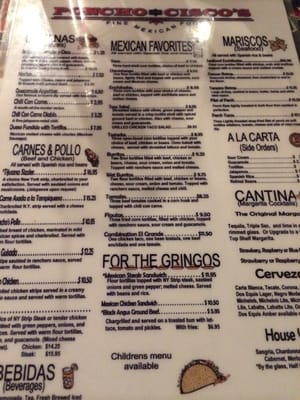 Poncho & Cisco's by null