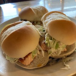 The Islander Bar & Grill - Salmon sliders appetizer. Really tasty!