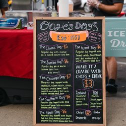 Oogies Dogs - Oogies dogs menu