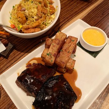 NECTAR - natural braised short ribs w/ yukon gold potatoes & saffron infused basmati fried rice w/ light curried chicken - Sushi Bars Near Me - Berwyn, Pennsylvania