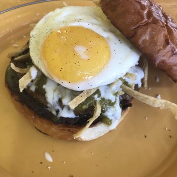 Burgerteca - Chilaquiles burger - Burgers Near Me - San Antonio, Texas Burgerteca - Chilaquiles burger - Burgers Near Me - San Antonio, Texas