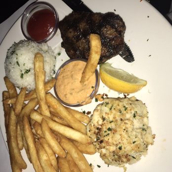 Bonefish Grill - Sirloin and Crabcake dinner - Seafood Near Me - Pine Brook, New Jersey Bonefish Grill - Sirloin and Crabcake dinner - Seafood Near Me - Pine Brook, New Jersey
