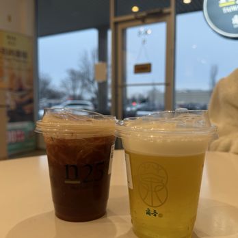 N25 Nitro Tea - N6 Seared Pomelo Nitro Fruffee / 炙燒葡萄柚氮氣果咖 (S) 12oz Nitro tea - Coffee & Tea Near Me - Edison, New Jersey