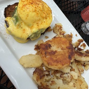 The Getaway - Crab Eggs Benedict and Getaway Potatoes - Italian Near Me - Lake Geneva, Wisconsin The Getaway - Crab Eggs Benedict and Getaway Potatoes - Italian Near Me - Lake Geneva, Wisconsin