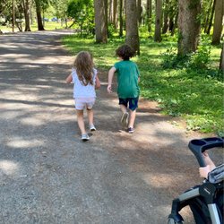 Saratoga Spa State Park - Wooded hiking trails