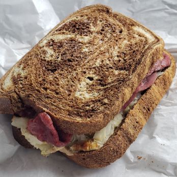 Opa's Smoked Meats - Toasted reuben - Meat Shops Near Me - Fredericksburg, Texas