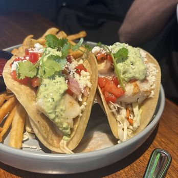 BeachHouse Bar + Grill - Fish Cod Street Taco Plate - New American Near Me - Kirkland, Washington BeachHouse Bar + Grill - Fish Cod Street Taco Plate - New American Near Me - Kirkland, Washington