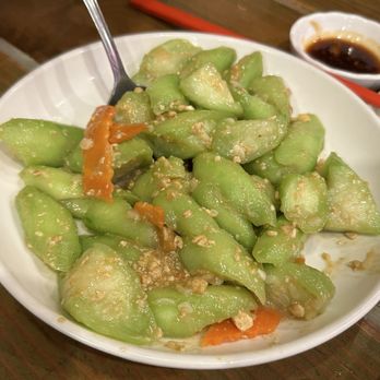 Taiwan Cafe - Sui qua (si gua) with salty eggs - Chinese Near Me - Milpitas, California Taiwan Cafe - Sui qua (si gua) with salty eggs - Chinese Near Me - Milpitas, California