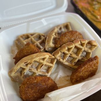 Cheezy Vegan by Chef Reeky - Chick'n & Waffle - Vegan Near Me - Woodlyn, Pennsylvania Cheezy Vegan by Chef Reeky - Chick'n & Waffle - Vegan Near Me - Woodlyn, Pennsylvania