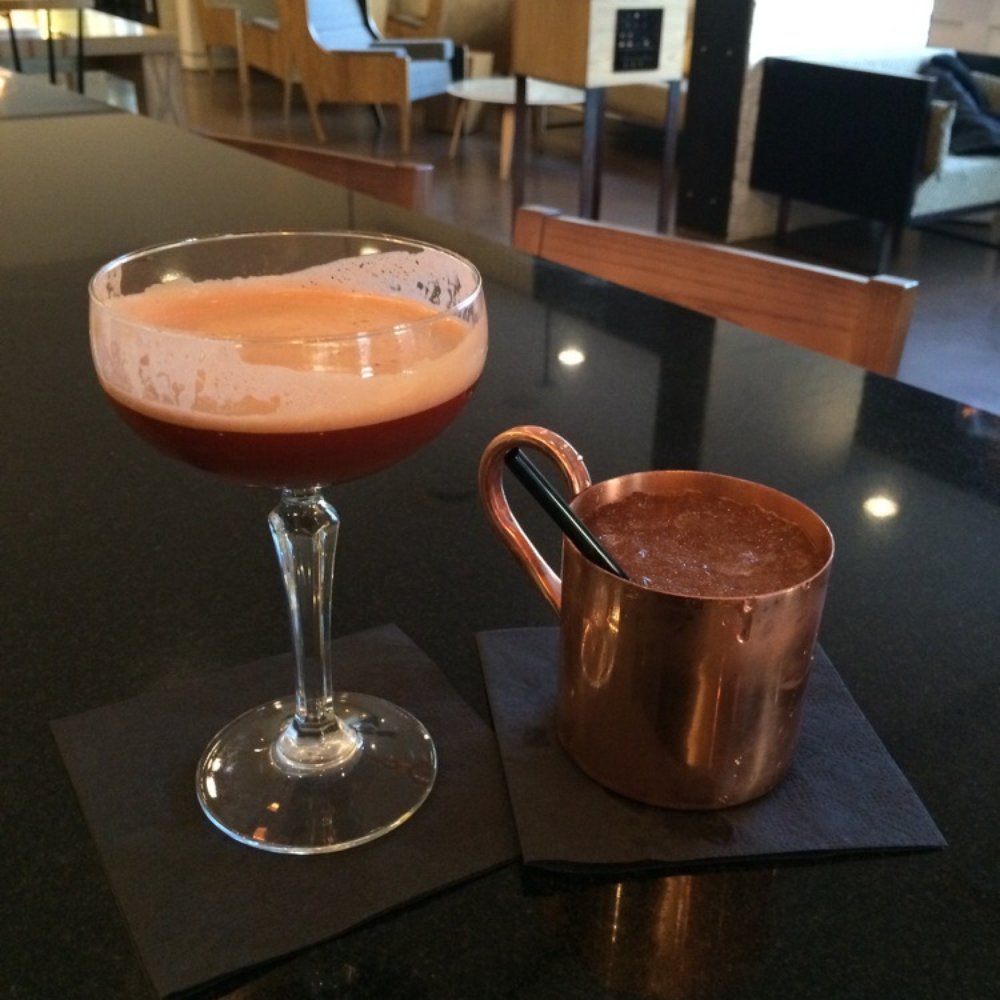 22 Square Restaurant - Trinidadian sour cocktail - American Near Me - Savannah, Georgia