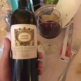 4 Fiumi - Our choice of wine a 2013 Chianti Classico. - Italian Near Me - Rome, RM