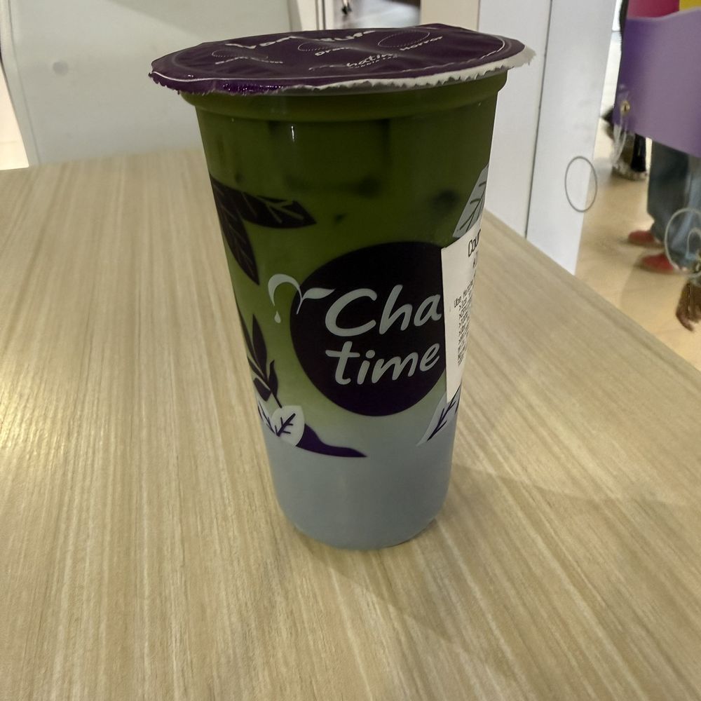 Chatime Innovation Bar - Matcha Ube - Bubble Tea Near Me - Toronto, Ontario