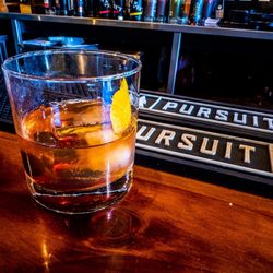 Pursuit Distilling - Bourbon old fashion.