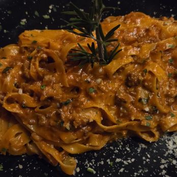 Rocco's - Fettuccine Bolognese, and a Beet & Goat Cheese salad. - Wine Bars Near Me - Towson, Maryland Rocco's - Fettuccine Bolognese, and a Beet & Goat Cheese salad. - Wine Bars Near Me - Towson, Maryland