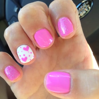 Oasis Nails - Valentine's Day appropriate :) - Nail Salons Near Me - Whittier, California