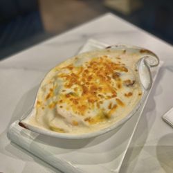 70. Baked Seafood Spaghetti ($20.95)