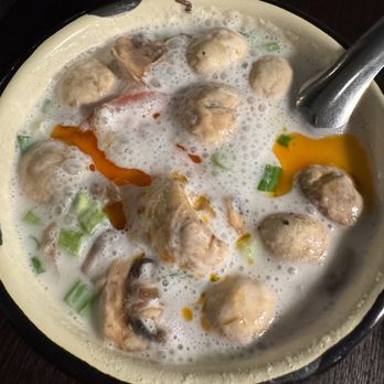 Saneh Bangkok - Tom Kha soup with shrimp - Coffee & Tea Near Me - Pleasant Hill, California Saneh Bangkok - Tom Kha soup with shrimp - Coffee & Tea Near Me - Pleasant Hill, California