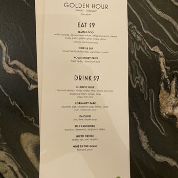 Olympic Bar - Happy hour menu - New American Near Me - Seattle, Washington Olympic Bar - Happy hour menu - New American Near Me - Seattle, Washington