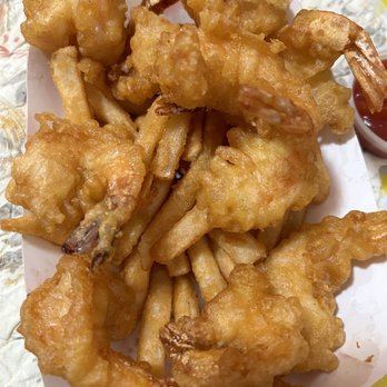 Louise's Fish & Chips - Prawns and chips - Seafood Near Me - Livermore, California Louise's Fish & Chips - Prawns and chips - Seafood Near Me - Livermore, California