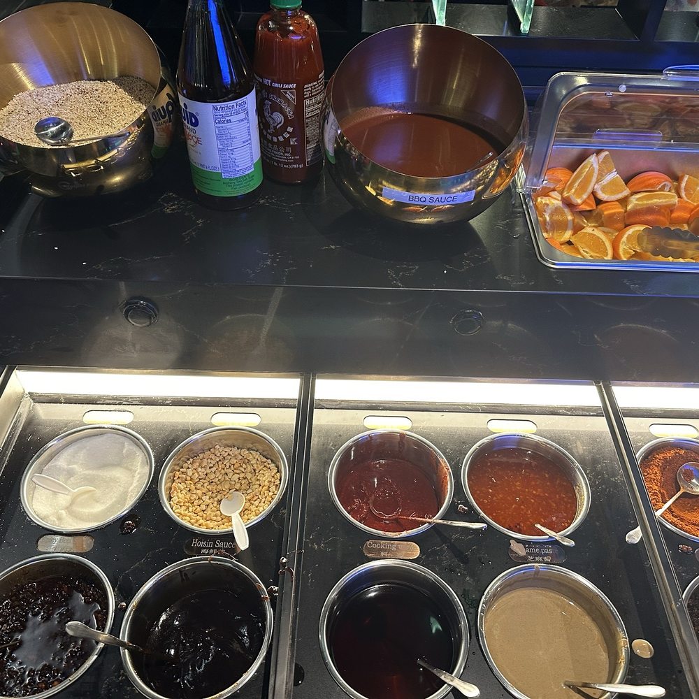 Hotpot Palace - Great sauce options - Hot Pot Near Me - Tigard, Oregon