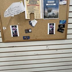 Waterman Discount Mall - Bulletin board.