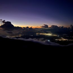Maui at dusk