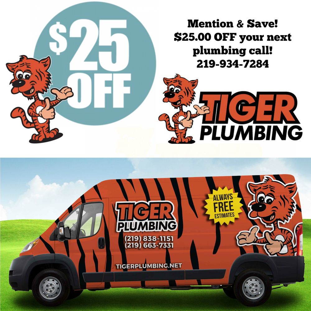 Slide of Tiger Plumbing