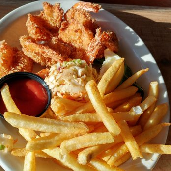 Lowell's Restaurant - Fried prawn and chips - American Near Me - Seattle, Washington