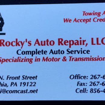 Rocky's Auto Repair - Auto Repair Near Me - Philadelphia, Pennsylvania Rocky's Auto Repair - Auto Repair Near Me - Philadelphia, Pennsylvania