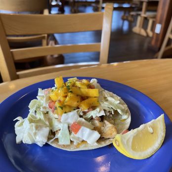 Coconuts Fish Cafe - They give you 2 of these bad boys! Fish Tacos (GF) - Seafood Near Me - Kihei, Hawaii