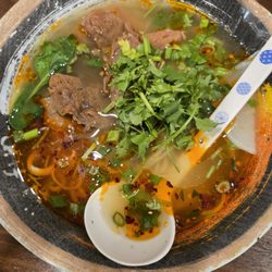 Fun Noodle Bar - Beef Noodle Soup in Spicy Broth