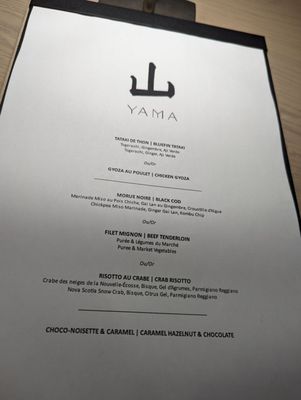 Menu photo 2 Yama Resto Montreal, QC Menu photo 2 Yama Resto Montreal, QC