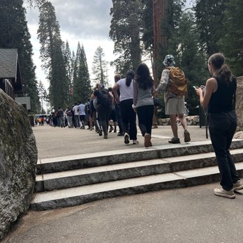 Moro Rock - May 22, 2026 Museum Shuttle Line to General Sherman Shuttle location 40-1hr wait - Hiking Near Me