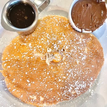Jam Cafe - Plain pancake with Nutella - Breakfast & Brunch Near Me - Vancouver, British Columbia Jam Cafe - Plain pancake with Nutella - Breakfast & Brunch Near Me - Vancouver, British Columbia