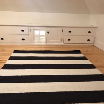 Jwc Hardwood Floors - a black and white striped rug - Flooring Near Me - Waltham, Massachusetts Jwc Hardwood Floors - a black and white striped rug - Flooring Near Me - Waltham, Massachusetts
